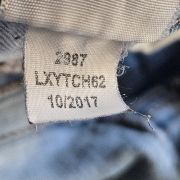 Aeropostle High Waisted Ankle Jeggings Distressed Denim 8 - Picture 11 of 15